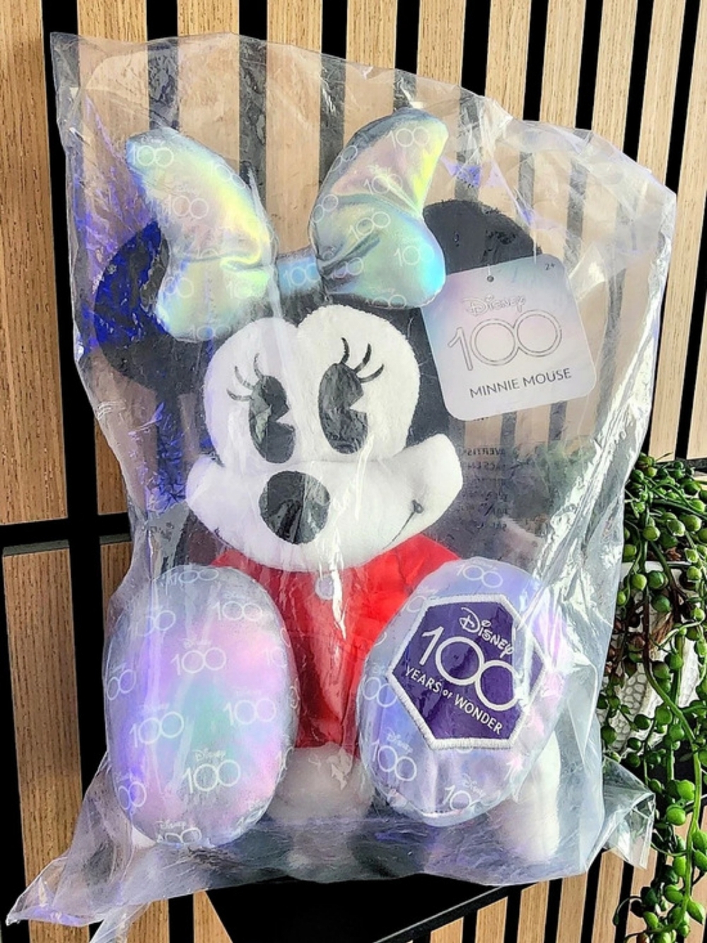 Disney 100 Years Of Wonder Minnie Mouse Plush NWT